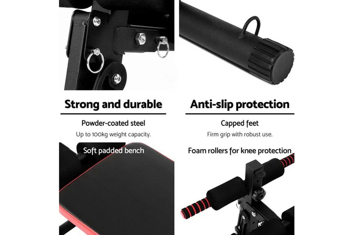 Weight Bench Sit up Bench Press Foldable Home Gym Equipment