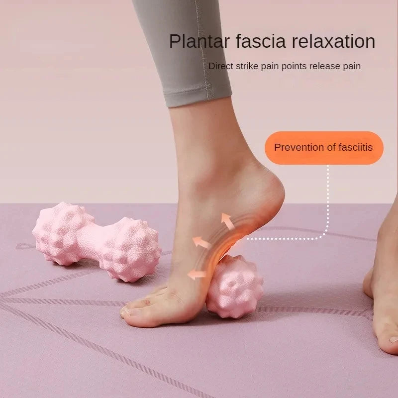 Fascia Ball Foot Massage Ball Neck Membrane Peanut Ball Sole Muscle Relaxation to Relieve Fatigue Yoga Arch Back Fascia Massager