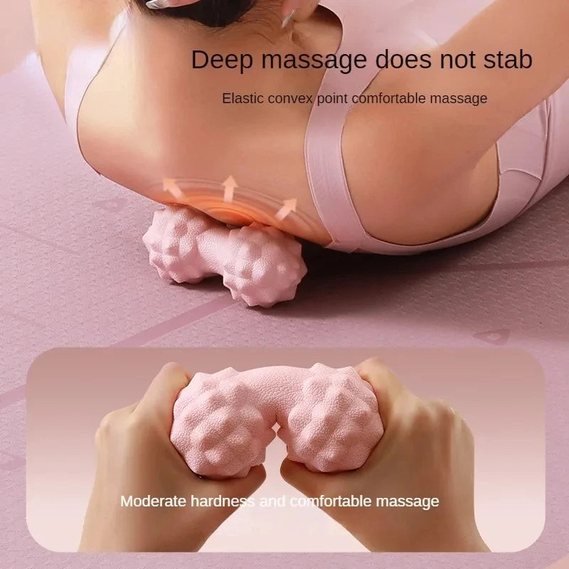 Fascia Ball Foot Massage Ball Neck Membrane Peanut Ball Sole Muscle Relaxation to Relieve Fatigue Yoga Arch Back Fascia Massager