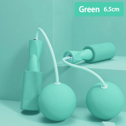 1Pc Heavy Cordless Skipping Rope, Fitness Jump Rope with Big Ball, Suitable for Household Indoor Sports, Fat Burning