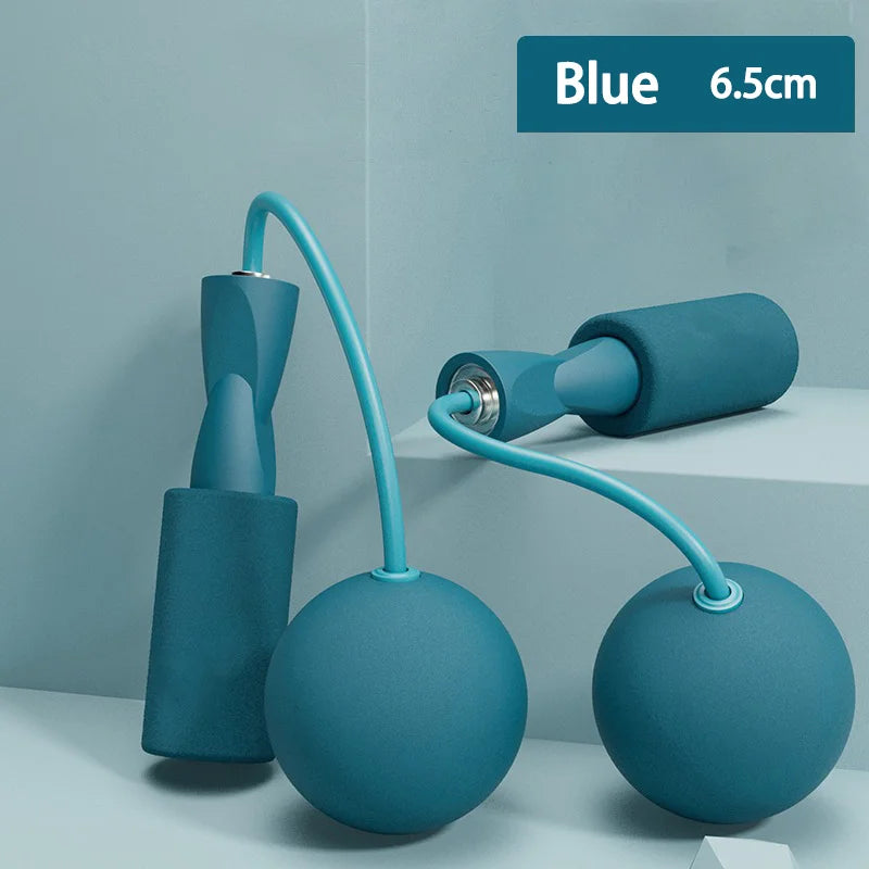 1Pc Heavy Cordless Skipping Rope, Fitness Jump Rope with Big Ball, Suitable for Household Indoor Sports, Fat Burning