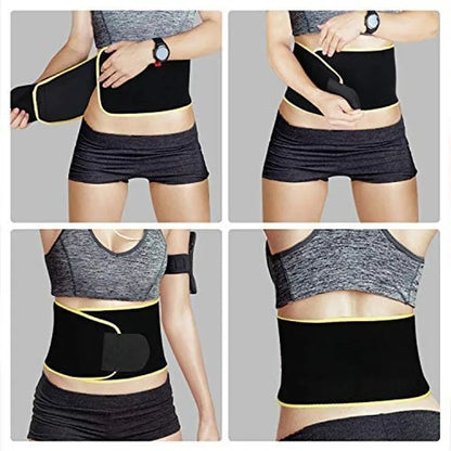 Sports Sweat Burst Waist Support Belt Shape Running Durable Waist Abdominal Fat Burning Training Belt Sauna Set Waist Trimmer