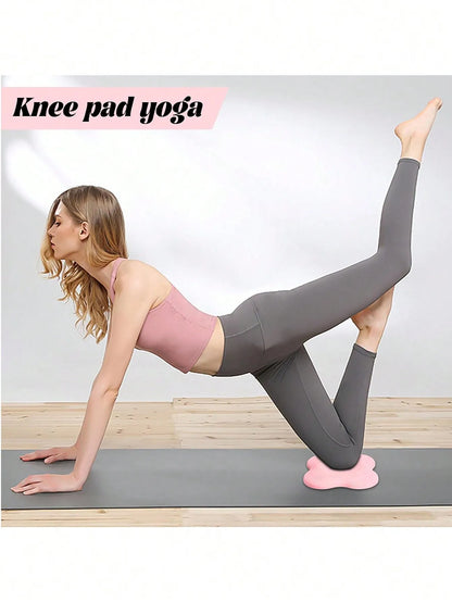 Thickened anti Slip Yoga Kneeling Pad Knee Pad Soft Flat Support Pad Slow Rebound Non-Slip Pad Sports Fitness Mat
