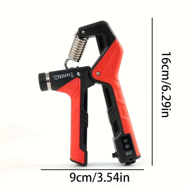 1Pc Grip Strength Trainer,Hand Grip Exerciser Strengthener with Adjustable Resistance, Forearm Strengthener, Hand Exerciser