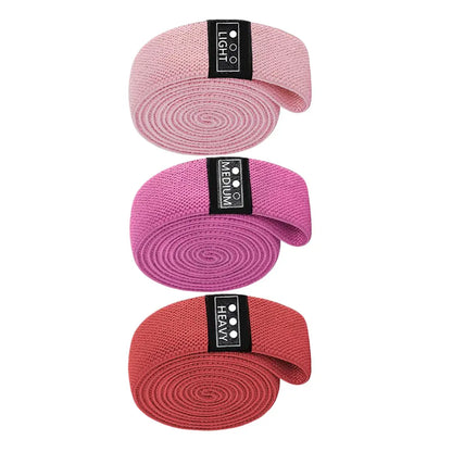 3Pcs Long Resistance Bands Exercise Bands Workout Bands Elastic Bands for Women & Men Home Gym Fitness Yoga Pilates